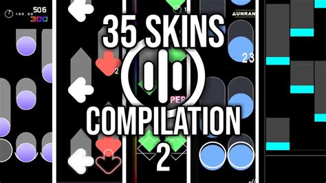 osumania|35 Osu!Mania 4k Skins Compilation in 4 minutes Pt.2 (Download .